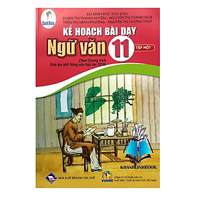 Sách – Kế hoạch bài dạy Ngữ Văn 11 – tập 1 (cánh diều)