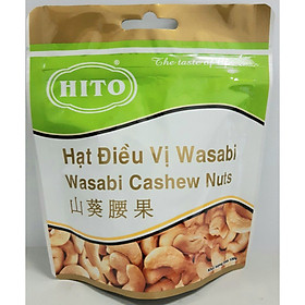 Hình ảnh HẠT ĐIỀU VỊ WASABI - HITO 100G CAY NỒNG HÒA VỊ