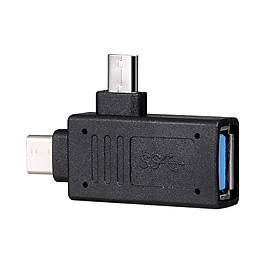 OTG Adapter Type-C Micro USB to USB3.0 Cable Adapter OTG Connector Type-C Micro USB Male to USB3.0 Female OTG Adapter