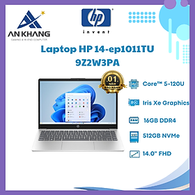 Mua Laptop HP 14 ep1011TU 9Z2W3PA (Core 5 120U/ 16GB/ 512GB SSD/ 14 inch FHD/ Win11/ Silver) - Hàng Chính Hãng