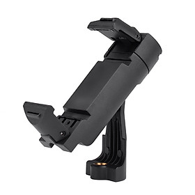 Cell Phone Tripod Mount Adapter Foldable Portable Phone Holder Smartphone Clip with Adjustable Clamp 1/4 Inch Interface