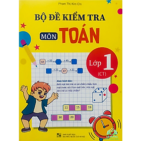 Sách - Bộ đề kiểm tra môn Toán lớp 1 (Chân trời sáng tạo) - ĐT #huongbook