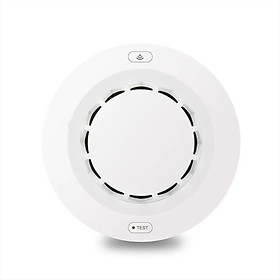 Vinetteam cảm biến báo khói, báo cháy không dây wifi thông minh điều khiển qua app Zigbee Tuya điện thoại hệ thống an ninh chống cháy bảo vệ gia đình bạn - hàng chính hãng