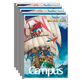 Nơi bán Lốc 5 Cuốn Tập Campus B5 Doraemon Nobita\'s Treasure Island NB-BDTR200 (200 Trang) - Mẫu Ngẫu Nhiên - Giá Từ -1đ