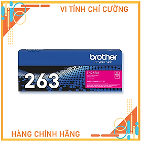 Mực in laser màu Brother TN-263M (hồng) cho máy in HL-L3230CDN/ DCP-L3551CDW/ MFC-L3750CDW - Hàng chính hãng