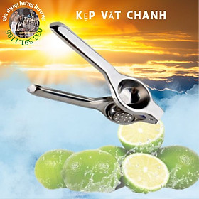 Mua kẹp vắt chanh inox 304 không gỉ  kẹp chanh inox 100% chuyên dụng cụ pha chế bartender