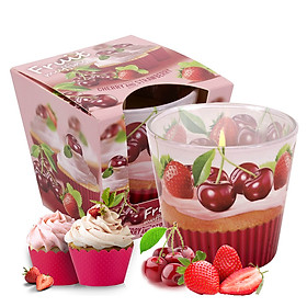 Mua Ly nến thơm tinh dầu Bartek Fruit Muffins 115g QT00665 - bánh muffin trái cây (giao mẫu ngẫu nhiên)