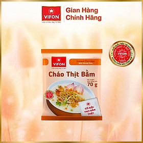 Thùng 50 Cháo Thịt Bằm VIFON có có Gói Thịt Thật 27gr 70g  Gói - Thùng 50 gói