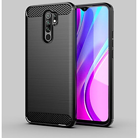 Ốp lưng chống sốc Vân Sợi Carbon cho Xiaomi Redmi 9