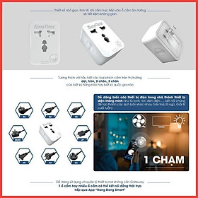 Ổ cắm wifi đơn Model: OC.01.WF 16A