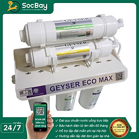 Mua Máy lọc nước UF + Nano Geyser ECO MAX 6 cấp không dùng điện - Hàng Chính Hãng