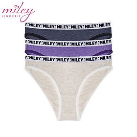 Combo 2 Quần Lót Nữ Melange Sporty Chic Miley Lingerie - Màu Xanh Đen