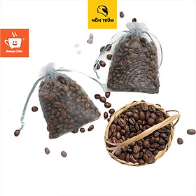 Túi thơm cà phê nguyên chất Message Coffee làm thơm và khử mùi cốp xe máy, xe hơi, tủ lạnh và tủ quần áo 30-50gr