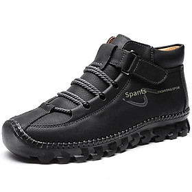 Giá thấp nhất giày nam giao hàng nhanh phong cách mới nhất giày an toàn lưới đỏ giày vải chống trượt - đen