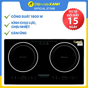 Mua Bếp hồng ngoại đôi Sunhouse SHB9112MT - Hàng chính hãng