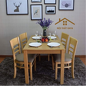 Mua Bàn Ăn Cabin 4 Ghế (Tự Nhiên)