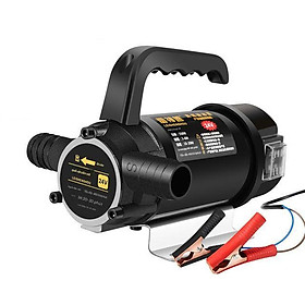 Mua Máy bơm nước dầu diesel 12V 24V  bơm tự mồi lưỡng dụng - Hàng nhập khẩu