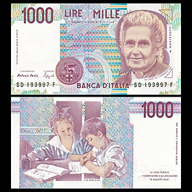 Mua Tiền xưa thế giới Italy 1000 lire
