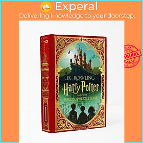 Sách - Harry Potter and the Philosopher's Stone: MinaLima Edition by J.K. Rowling