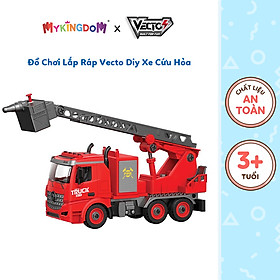 Đồ Chơi Lắp Ráp Vecto Diy Xe Cứu Hỏa VECTO VT9080B