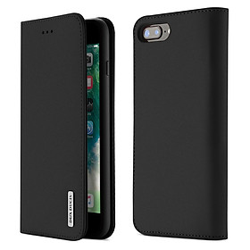 Bao Da Có Nắp Từ Tính Có Khe Để Card Cho Iphone 7 Plus, Iphone 8 Plus
