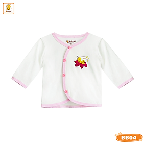 Áo sơ sinh cho bé BABIBOO vải cotton co dãn 2 chiều, mềm mịn, thâm hút mồ hôi BB04