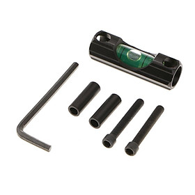 Metal Bubble Spirit Level Rail Scope Sight for 25.4mm/1'' Ring Mount Holder