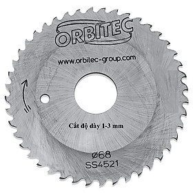 Mua Lưỡi cắt ống inox dạng quỹ đạo hãng Orbitec  HSS  Ø 68mm  72 răng   cắt cho độ dày ống 1- 3mm