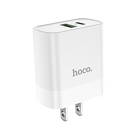 Hình ảnh Củ Sạc Nhanh Cho Iphone Hoco C80 - Hỗ trợ sạc nhanh 20W PD QC3.0 - Hàng Chính Hãng