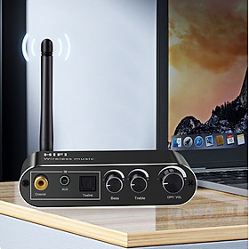 Mua SOAIY Bộ Chuyển Đổi Âm Thanh DAC Bluetooth T01 Chỉnh Treble  Bass  Volume (Hỗ trợ Cổng Optical) - Hàng Nhập Khẩu