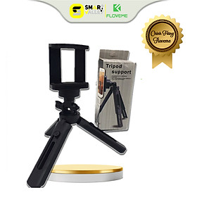 Mua Chân Kẹp Điện Thoại Floveme Mini 3 chân MT01 - Đầu tròn xoay 360 - Giá đỡ bạch tuộc đa năng - Linh hoạt - Hàng chính hãng