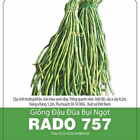 Mua Hạt Giống Đậu Đũa Ngọt Lùn Rado 757