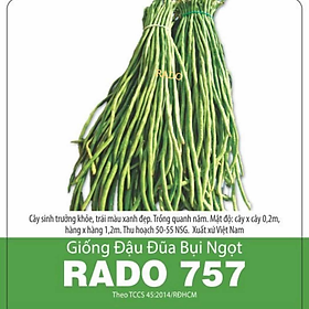 Hạt Giống Đậu Đũa Ngọt Lùn Rado 757