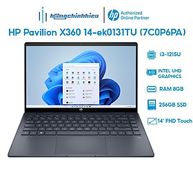 Mua Laptop HP Pavilion X360 14-ek0131TU 7C0P6PA i3-1215U | 8GB | 256GB | 14  FHD Touch Hàng chính hãng