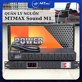 BH 6 Tháng Quản Lý Nguồn MTMAX Sound M1 8 Kênh Có Màn Hình Led Bảo Vệ An