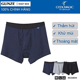 Quần lót boxer nam CoolMagic thấm hút khử mùi thoáng mát mùa hè mã MC3280H