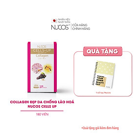 Viên uống collagen trẻ hóa da tăng đàn hồi da Nucos cells up 180 viên