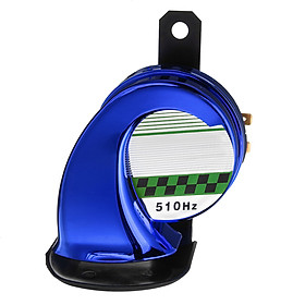 Còi Hơi Không Thấm Nước Hình Ốc Sên Cho Xe Hơi Xe Máy Tàu Xanh (130DB) (12V)