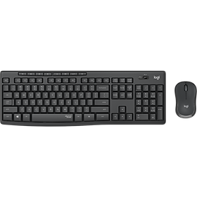 Bộ phím chuột không dây Logitech MK295 Silent Wireless - Hàng Chính Hãng