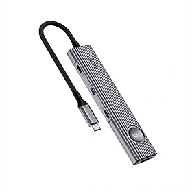 Mua Hub Chuyển Đổi WI WU 8-IN-1 TYPE C WI-HB001 - Hàng Chính Hãng