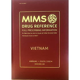 Sách - Mims(VIDAL) 2023/2024 Ấn phẩm Khoa học Định kỳ Chuyên đề Thông tin Dược phẩm