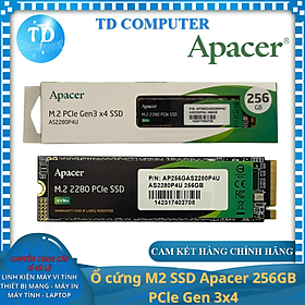 Mua Ổ cứng M2 SSD Apacer 256GB PCle Gen 3x4 - Hàng chính hãng NetWork Hub phân phối
