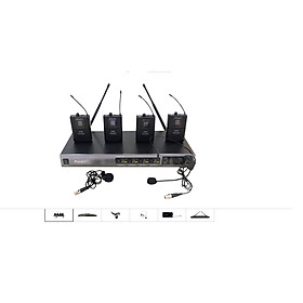 Mua BM704K Bộ 4 microphone Cài áo và 4 headset BaoMic - HÀNG CHÍNH HÃNG