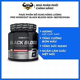 Thực Phẩm Bổ Sung Năng Lượng Pre-Workout Black Blood NOX+ BiotechUSA