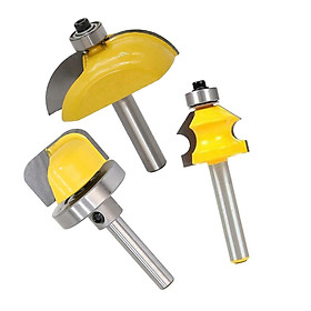 1 Set 3 Types Router Bits CNC Woodworking Router Bit Tenon Cutter