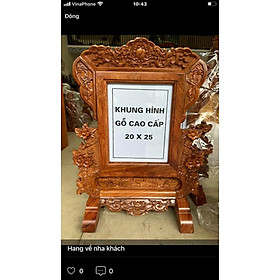Mua Khung Ảnh Thờ Đục Chạm Hoa Mai  Khung ảnh thờ  khung hình thờ ( gỗ hương )