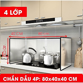 Mua Tấm chắn dầu  chăn gió & cách nhiệt inox 304 cho nhà bếp  chống bám bẩn tường nhà bếp (LZ0250