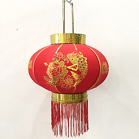 Mua Đèn lồng đỏ Cá Chép đường kính 50cm Vạn Sự Như ý Trang trí Tết (năm mới)