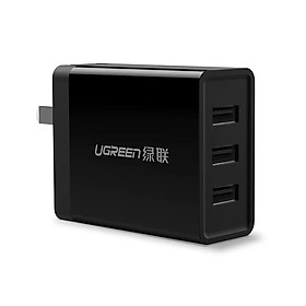 Mua Ugreen UG40305CD148TK 24W màu Đen Củ sạc nhanh 3 cổng USB 2.4A - HÀNG CHÍNH HÃNG