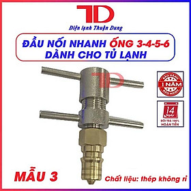 Mua Bộ nối cáp và nối ống nhanh cho tủ lạnh  máy lạnh phi 3-4 5-6 - Điện Lạnh Thuận Dung